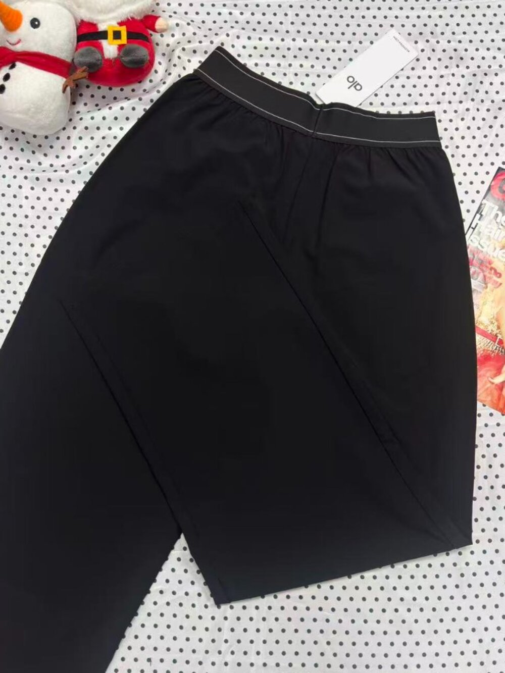 ALO Yoga🍏Suit Up Trouser Black Size M, Modern Minimalist Pants🥗 - Picture 3 of 7